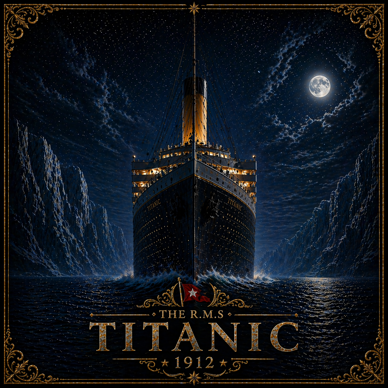 The R.M.S. Titanic : 1912